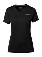 Damen T-Shirt Cotton-Tec Schwarz